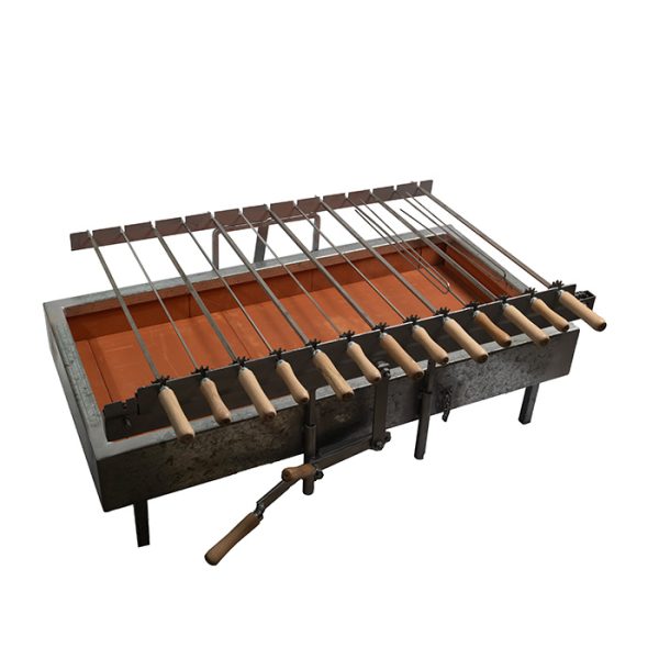 Galvanize Chain-Powered BBQ