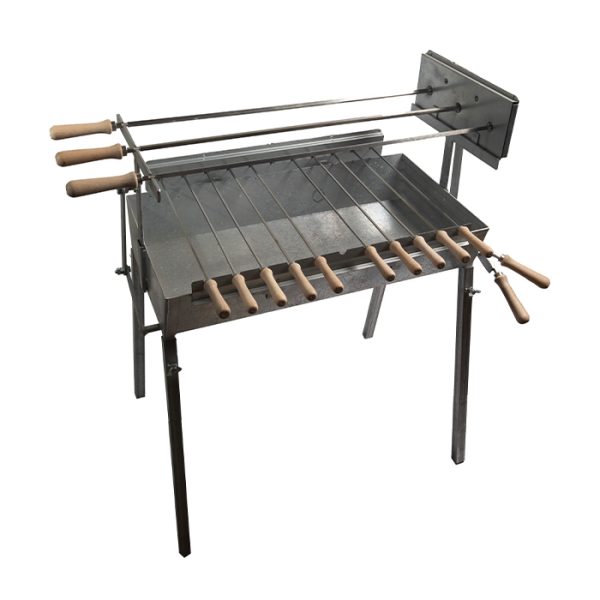 Galvanized BBQ Straight Shape