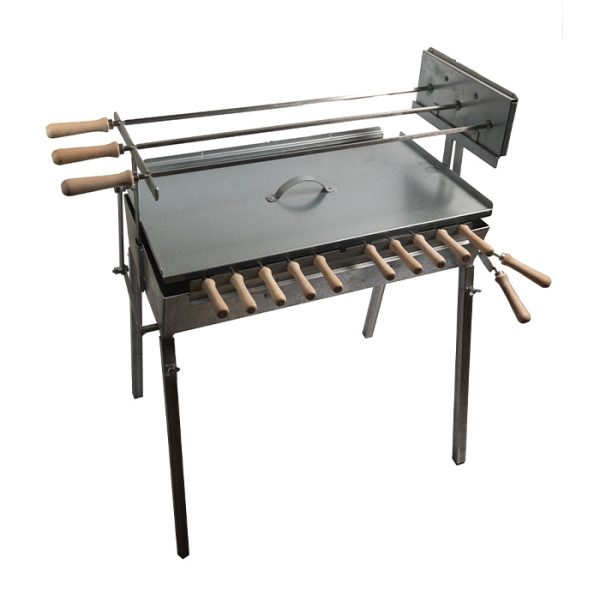 Galvanized BBQ Straight Shape - Image 2